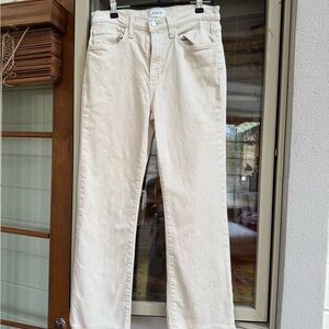 Joe's Jeans Women's Straight Leg in Cream